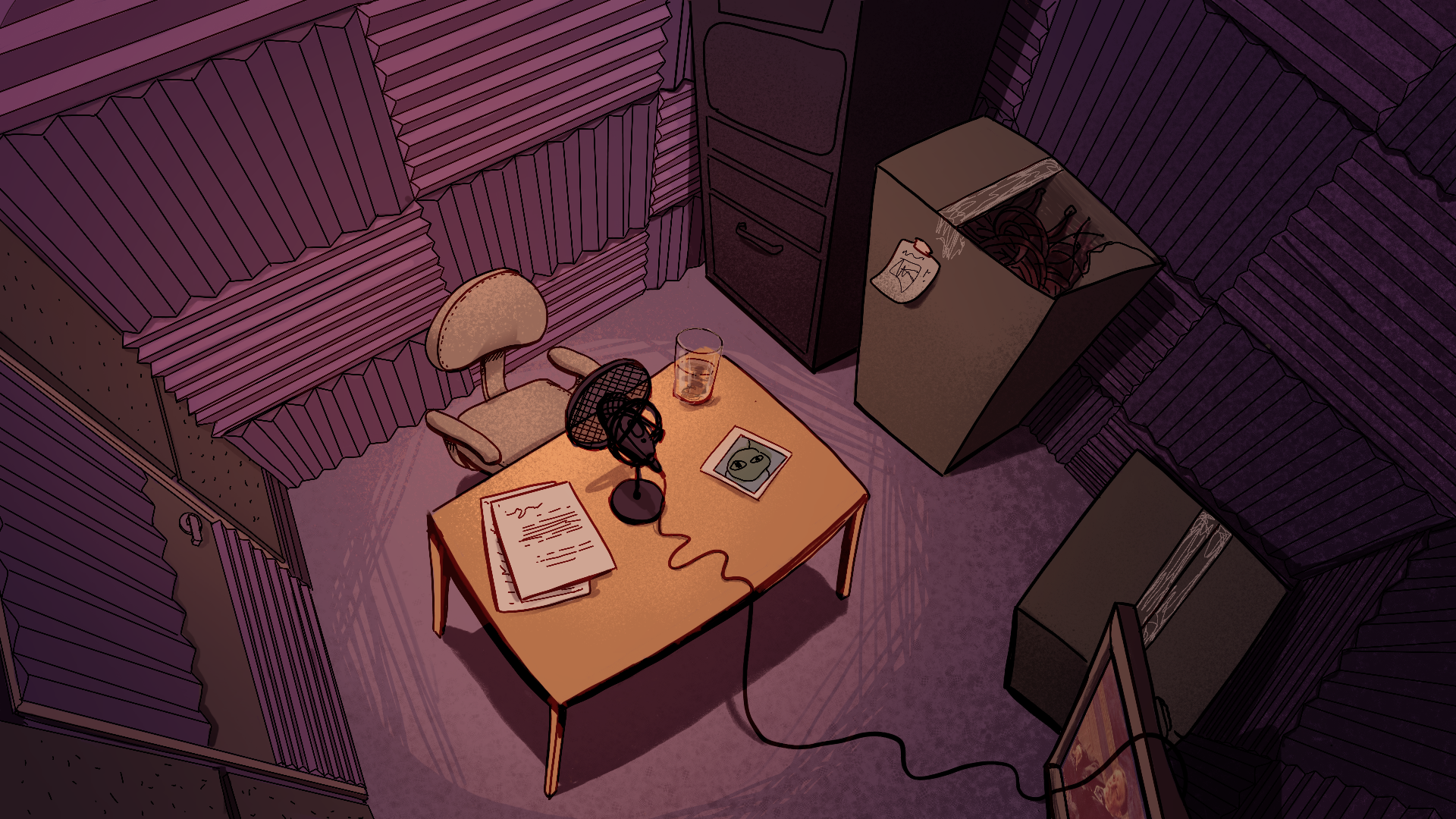 recording room far